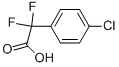 2-(4-氯苯基)-2,2-二氟乙酸 结构式