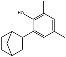 2-[Bicyclo[2.2.1]heptan-2-yl]-4,6-dimethylphenol 结构式
