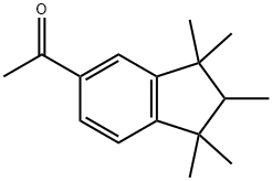 1-(2,3-dihydro-1,1,2,3,3-pentamethyl-1H-inden-5-yl)ethan-1-one 结构式