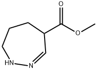 1H-1,2-Diazepine-4-carboxylicacid,4,5,6,7-tetrahydro-,methylester(9CI) 结构式