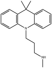 莫诺吖啶 结构式