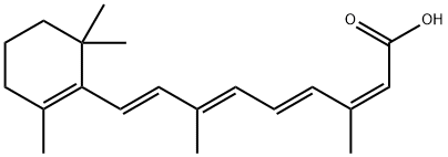 异维A酸 结构式