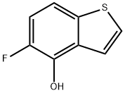 Benzo[b]thiophene-4-ol,  5-fluoro- 结构式