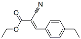 2-Propenoicacid,2-cyano-3-(4-ethylphenyl)-,ethylester(9CI) 结构式