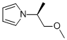 1H-Pyrrole,1-[(1S)-2-methoxy-1-methylethyl]-(9CI) 结构式