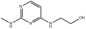 Ethanol, 2-[[2-(methylamino)-4-pyrimidinyl]amino]- (9CI) 结构式