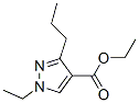 1H-Pyrazole-4-carboxylicacid,1-ethyl-3-propyl-,ethylester(9CI) 结构式