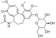 秋水仙碱苷 结构式