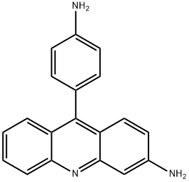 3-Amino-9-(p-aminophenyl)acridine 结构式