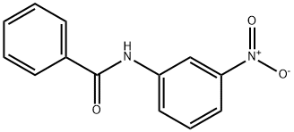 N-(3-硝基苯基)苯甲酰胺 结构式