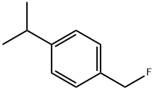 Benzene, 1-(fluoromethyl)-4-(1-methylethyl)- (9CI) 结构式