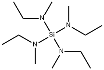 四(甲基(乙基)氨基)硅烷 结构式