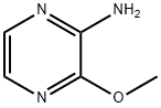 2-氨基-3-甲氧基吡嗪 结构式