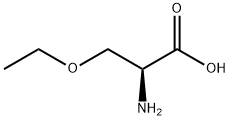O-乙氧基-L-丝氨酸盐酸盐 结构式