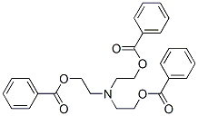 2,2',2''-nitrilotriethyl tribenzoate 结构式