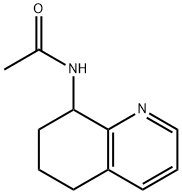 Acetamide,  N-(5,6,7,8-tetrahydro-8-quinolinyl)- 结构式