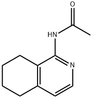 Acetamide,  N-(5,6,7,8-tetrahydro-1-isoquinolinyl)- 结构式