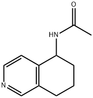 Acetamide,  N-(5,6,7,8-tetrahydro-5-isoquinolinyl)- 结构式