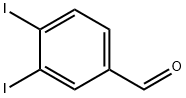3,4-二碘苯甲醛 结构式