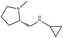 2-Pyrrolidinemethanamine,N-cyclopropyl-N-methyl-,(2S)-(9CI) 结构式