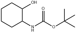 1R,2R-N-BOC-环己氨基醇 结构式