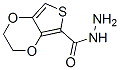 Thieno[3,4-b]-1,4-dioxin-5-carboxylic acid, 2,3-dihydro-, hydrazide (9CI) 结构式