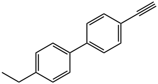 4-乙基联苯乙炔 结构式