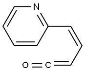 1,3-Butadien-1-one,4-(2-pyridinyl)-,(3Z)-(9CI) 结构式