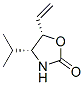 2-Oxazolidinone,5-ethenyl-4-(1-methylethyl)-,(4R,5S)-(9CI) 结构式