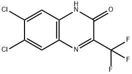 6,7-二氯-3-(三氟甲基)喹喔啉-2(1H)-酮 结构式