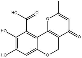 柠檬菌素 结构式