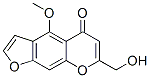 7-(Hydroxymethyl)-4-methoxy-5H-furo[3,2-g][1]benzopyran-5-one 结构式