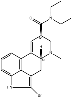 2-bromolysergic acid diethylamide 结构式