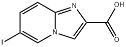 6-碘咪唑并[1,2-A]吡啶-2-羧酸 结构式