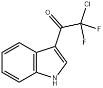 Ethanone, 2-chloro-2,2-difluoro-1-(1H-indol-3-yl)- (9CI) 结构式