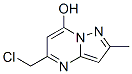 5-(氯甲基)-2-甲基吡唑并[1,5-A]嘧啶-7-醇 结构式