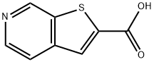 噻吩并[2,3-C]吡啶-2-羧酸 结构式