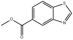 苯并[D]噻唑-5-甲酸甲酯 结构式