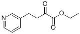 ETHYL 2-OXO-4-PYRIDIN-3-YL-BUTYRATE 结构式