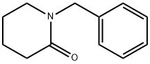 1-苄基-2-哌啶酮 结构式