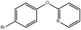 2-(4-BROMOPHENOXY)PYRIDINE 结构式