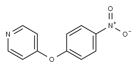 4-(4-硝基苯氧基)吡啶 结构式