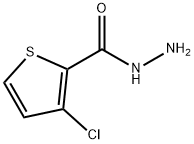 3-Chlorothiophene-2-carbohydrazide 结构式