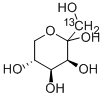 D-[1-13C]TAGATOSE 结构式