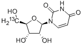 [5'-13C]URIDINE 结构式