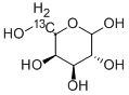 D-[6-13C]GALACTOSE 结构式