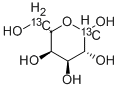 D-[1,6-13C2]GALACTOSE 结构式