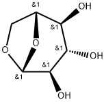 1,6-ANHYDRO-BETA-D-[UL-13C6]GLUCOSE 结构式