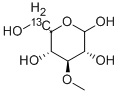 3-O-METHYL-D-[6-13C]GLUCOSE 结构式