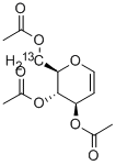 TRI-O-ACETYL-D-[6-13C]GLUCAL 结构式
